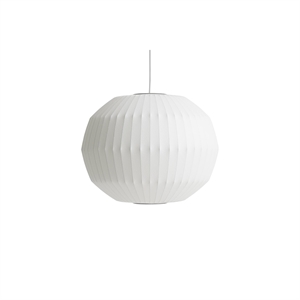 HAY Nelson Angled Sphere Bubble Pendel Mellem Off-White