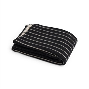 HAY Outdoor Market Tæppe 130x180 Sort/Beige