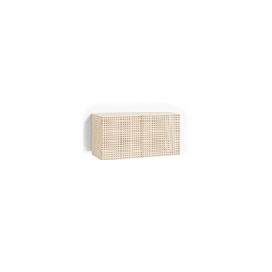 HAY Perforated Kabinet Til Væg Lille Eggshell