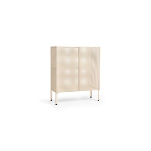 HAY Perforated Kabinet Medium Eggshell