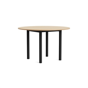 HAY Annex Round Spisebord Ø120 Lakeret Eg/Kul