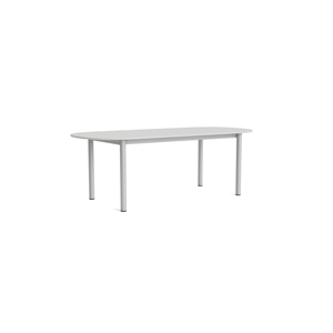 HAY Annex Oblong Spisebord L220 Skygrå/Aluminium