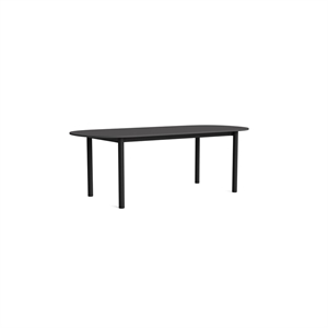HAY Annex Oblong Spisebord L220 Mørkegrå/Kul