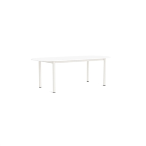 HAY Annex Oblong Spisebord L220 Hvid/Creme Hvid