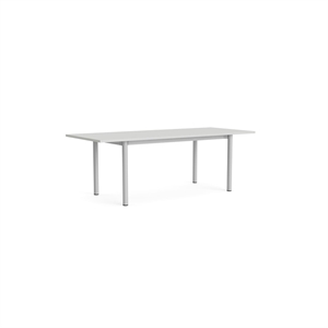 HAY Annex Overhang Spisebord L220 Skygrå/Aluminium