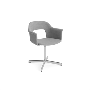 HAY Layout 234 Spisebordsstol Med Armlæn & Swivel Mode 008/Aluminium