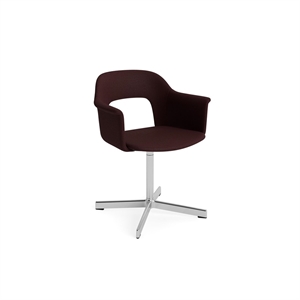 HAY Layout 234 Spisebordsstol Med Armlæn & Swivel Vidar 693/Aluminium
