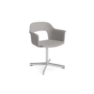 HAY Layout 234 Spisebordsstol Med Armlæn & Swivel Autumn 971/Aluminium