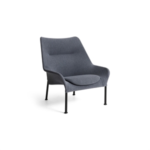 HAY O2 Lænestol Soft Grey/Sort