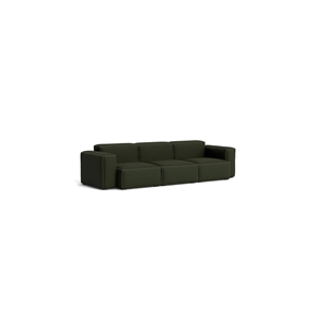 HAY Mags Soft Low 3-Personers Sofa Kombination 1 Maglia Dark Green