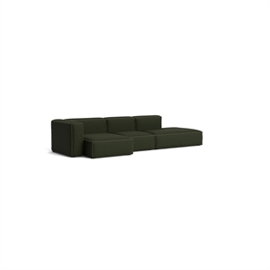 HAY Mags Soft 3-Personers Sofa Kombination 4 Venstre Maglia Dark Green