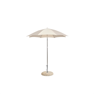 HAY Terrazza Octagon Parasol Off-White/Grå