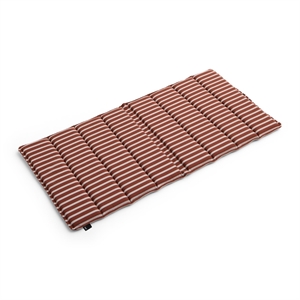 HAY Terrazza Siddehynde 82x40 Terracotta Bold Stripe