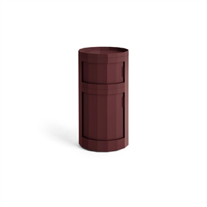 HAY Facet 110 Kabinet Med Hjul Burgundy