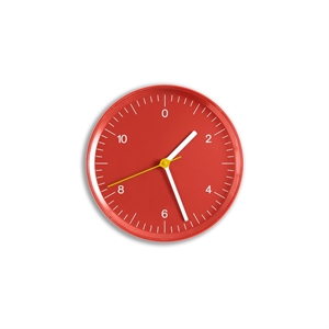 HAY Wall Clock Ur Rød