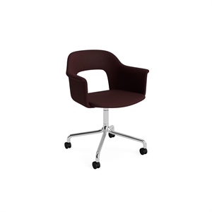 HAY Layout 264 Spisebordsstol Med Armlæn & Swivel Vidar 693/Aluminium