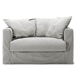 Decotique Le Grand Air Loveseat Lænestol Ash Stripe/Hør