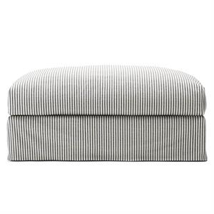 Decotique Le Grand Air Fodskammel Til Sofa Ash Stripe/Hør