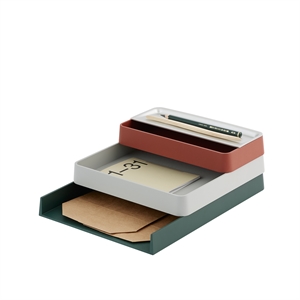 Muuto Arrange Desktop Series Konfiguration 2 Bakke Multi-farvet