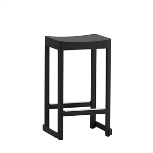 artek Atelier Barstol 65 cm Sort