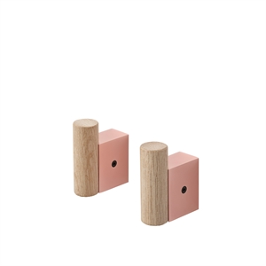 Muuto Attach Knage Eg/Rose 2 Stk.