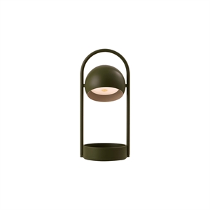 Frandsen Ball Transportabel Bordlampe Olivengrøn