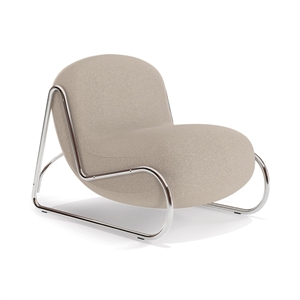 NORR11 Boho Lænestol Krom/Sahco Zero 0012