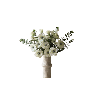 Botané Satin Buket Hvid