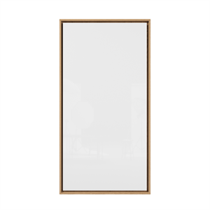 Chat Board Dynamic Flex Vægramme Til Tavle 100x200 Mat Eg