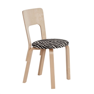 artek 66 Spisebordsstol Birk/Zebra