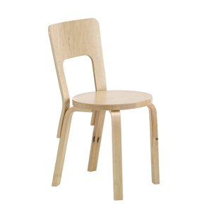 artek 66 Spisebordsstol Wild Birch
