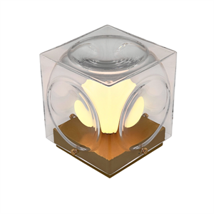 Lee Broom Chant Transportabel Lampe Klar/Guld