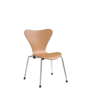 Fritz Hansen Series 7 Børnestol Krom/Oregon Pine