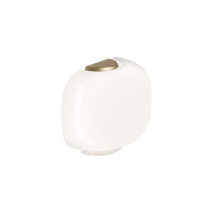 Foscarini Chouchin Bianco 3 Væglampe Hvid/Guld