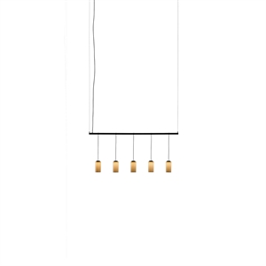 Santa & Cole Cirio Lineal 1 Módulo Pendel Hvid/Porcelæn