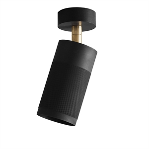 Thorup Copenhagen Patrone Single Loftlampe Sort Bruneret Messing