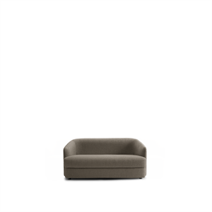 New Works Covent Sofa 2-seater Deep Nevotex Barnum Dark Taupe