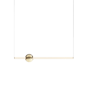 Lee Broom Orion Tube Light Pendel Hvid/Guld
