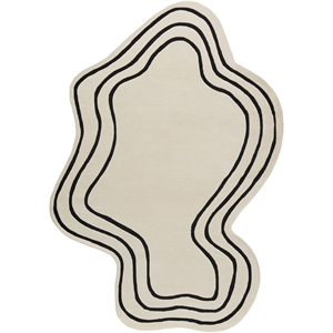 Decotique Curve Gulvtæppe 300x400 Off White