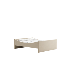 Rye Sleep Curved Sengestel 140x210 Lys Beige