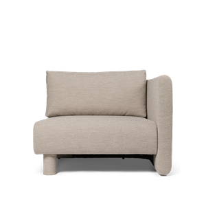 Ferm Living Dase Modul Sofa Højre Soft Bouclé/Natural