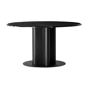 Design By Us Hard To Resist Spisebord Ø140 Sort/Marmor