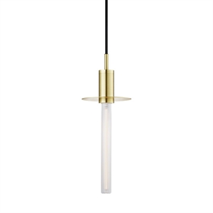Design By Us Liberty Disc Pendel Børstet Guld