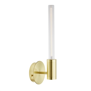 Design By Us Liberty Single Væglampe Børstet Guld