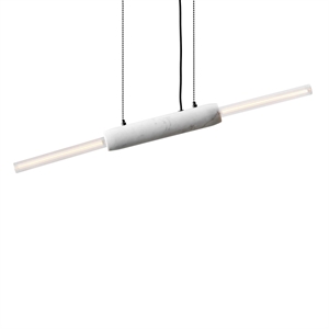 Design By Us Limbo Pendel Carrara Marmor/Hvid