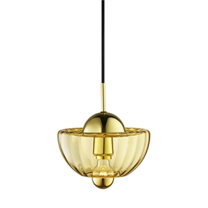 Design By Us Lotus Pendel Amber/Guld