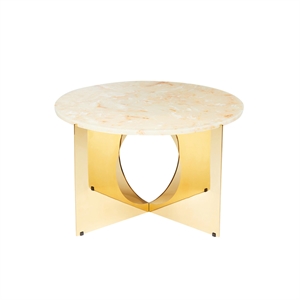 Design By Us This Is Art Sofabord Guld/Cream 
