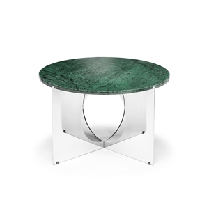 Design By Us This Is Art Sofabord Krom/Grøn Marmor