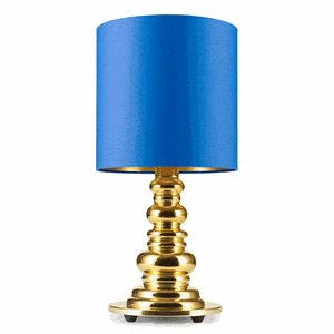 Design by Us PUNK DeLuxe Bordlampe Blå