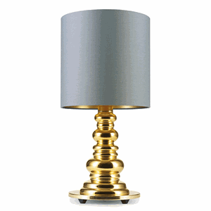 Design by Us PUNK DeLuxe Bordlampe Grå